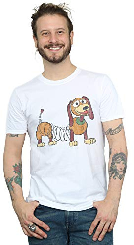 Disney Men's Toy Story 4 Slinky Pose T-Shirt