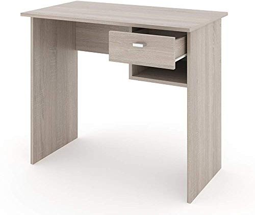 Vicco Schreibtisch Colin, Arbeitstisch für das Büro, Sonoma, 90 x 50 cm