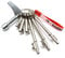 Generic Fire Brigade Key Cabinet, 7 Pieces, 2 Levels, Utility Room
