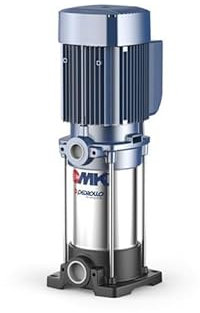 Pedrollo Wasserpumpe MK55, 1,10 kW bis 7,2 m³/h, dreiphasig, 380 V
