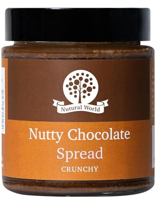 Nutural World - Crema spalmabile croccante al cioccolato alla nocciola (170g)