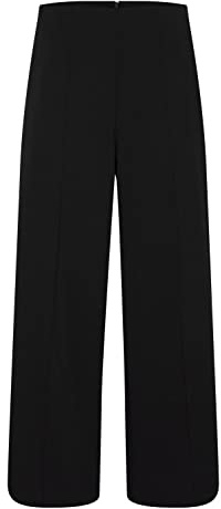 ICHI IHKATE PA7 Damen Hose Stoffhose mit Stretch weiter Schnitt mit Reißverschluss am Elastikbund