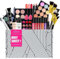 Set di Trucchi, FantasyDay Kit di Bellezza Cosmetici Kit per Occhi, Viso e Labbra - Natale Regalo Xmas Makeup Gift Set con Correttore, Rossetti, Lucidalabbra, Palette Ombretti, Mascara, Trousse, Fard