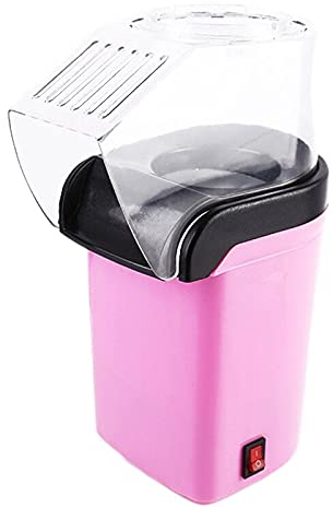 YGLONG Palomiteros Máquina de Palomitas de maíz, maquillador de Populares de Palomitas de maíz Caliente extraíble para el hogar Sin Aceite, Delicioso Bocadillo Saludable MáQuinas De Palomitas