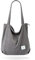 KALIDI cord Tasche Damen Umhängetasche mit Reißverschluss,Groß Shopper Tasche Tote Bag Handtasche Schultertaschen für Arbeit Büro Reisen Einkaufen Schule und Alltag