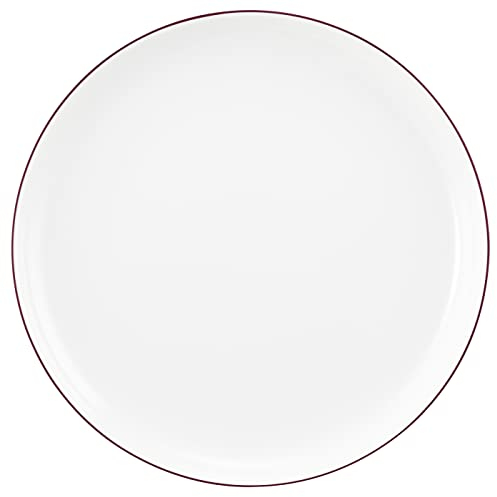 Seltmann Weiden - 6 x Lido Speiseteller rund 26 cm - Lido V6 Weinrot 10867