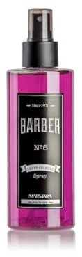 BARBER MARMARA No.6 Eau de Cologne Pump-spray Herren 250ml | after shave herren | Duftwasser | Rasierwasser Männer | Barber Herrendüfte | Bodyspray - Orientalisch - Türkisches Cologne | Barbershop