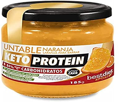 Keto Protein Mermelada Untable Proteína de Naranja 185 gr