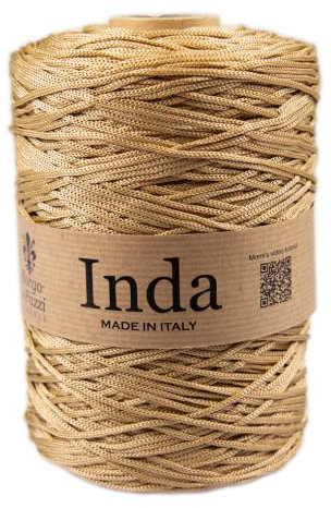 Cordino per Borse a Uncinetto, 2mm in Polipropilene, Filati per Uncinetto e Ferri, Made in Italy, BORGO DE’ PAZZI FIRENZE
