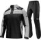 Lixada Combinaison de pluie imperméable pour moto homme et femme avec sac de rangement