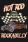 Blechschild 18x12 cm hot rod rockabilly Wand Deko Bar Kneipe Sammler Geschenk