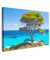 MuchoWow© Bild auf Leinwand Groß 120x80 cm XXL Schlafzimmer Bilder Wand Deko Wohnzimmer Modern Wanddeko Bilderwand Geschenk Strandbilder - Stranddeko - Strandbild - Strand und Meer - Baum - Wattenmeer