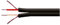 Cavo schermato a piattina 2x0,13 mm2, 100 metri, conduttore in rame, guaina in pvc, colore nero, diametro 5mm