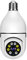 WiFi sans 1080P Douille Ampoule Caméra de Sécurité Ampoule Caméra de Sécurité Caméra de Sécurité Projecteur Vision Nocturne Détection de Mouvement Audio Bidirectionnel 2.4Ghz 5Ghz