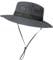 TOP-EX Sonnenhut mit breiter Krempe, Unisex, LSF 50, wasserdicht, verstellbar, atmungsaktiv, für Outdoor-Abenteuer, Wandern, Angeln, Safari, leicht verstaubar DunkelGrau M/L