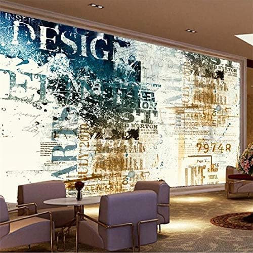3D Tapete Retro Nostalgie Alphabet Tv Hintergrund Wand Wohnzimmer Schlafzimmer Restaurant Wandbild Tapeten Wohnkultur Fototapete 3D Effekt Wohnzimmer Schlafzimmer Kinderzimmer-400cm×280cm