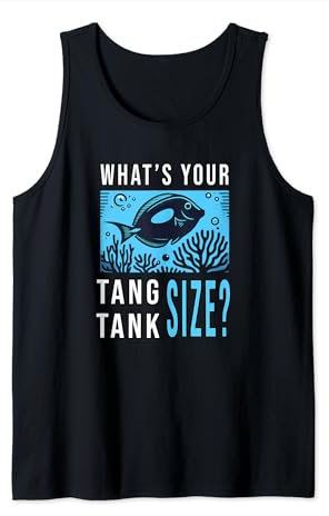 What's Your Tang Aquarium Größe Spaß Salzwasser Aquarium Fisch Wortspiel Tank Top
