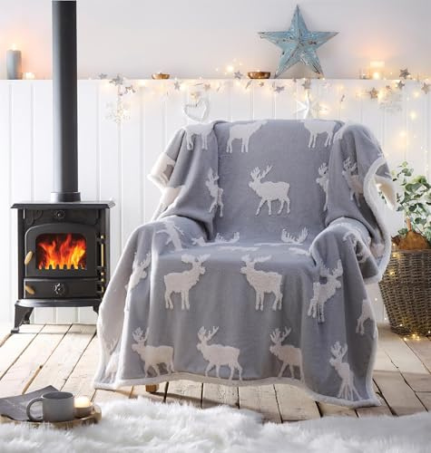 Portfolio Home Throw, Grey, L