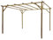 Premium Wooden Pergola Kit – Handcrafted Sculpted Rafters for a Stylish Outdoor Retreat (Green, 1.8 x 1.8 m)
