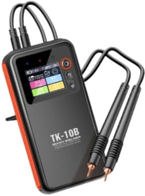 Amagogo Portable Battery Spot Welder Set Double Pulse for Iron/Stainless Steel/Aluminum Sheet Multipurpose USB Charging