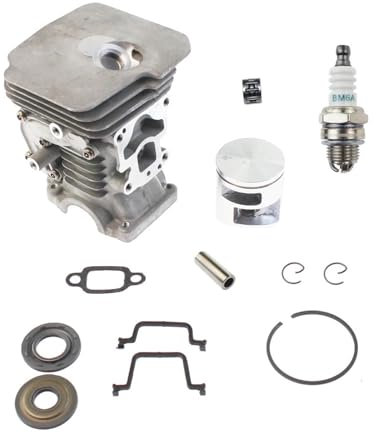 DNDJJM Kit Cylindre-Piston 41 mm Compatible avec tronçonneuses Husqvarna 435 440 135 140