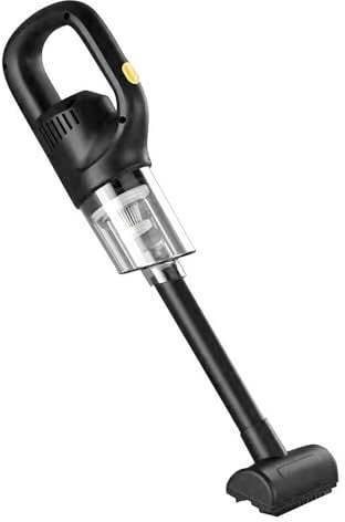 JUJINQUANY Handheld Cordless Car Vacuum Cleaner - 7500PA Powerful Suction, Lightweight Portable Design, Long-Lasting Battery & LED Light for Home, Office & Auto Cleaning(Black 1-Pack)