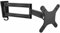 StarTech.com Monitorarm für Wandmontage - Dual Swivel - Unterstützt 13 bis 34 Zoll Monitore - VESA-Monitor / TV-Wandhalterung - Wandhalterung-Schwenk-Monitorarm - Schwarz (ARMWALLDS)