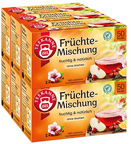 Teekanne Fr?chte-Mischung, 50 Beutel 6er Pack
