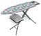 Metaltex ANTARES - Tabla de Planchar, Tapizado TRIANGULOS, Superficie de Planchado: 114x38cm