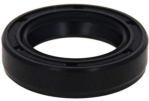Othmro Öldichtung, TC 20 mm x 30 mm x 7 mm, Nitrilkautschukabdeckung, Doppellippe, schwarz, TC Ölwellendichtung für Auto, 1 Stück