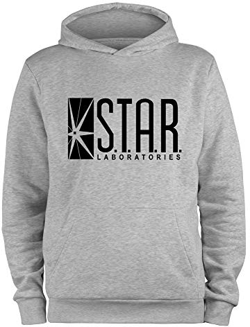 STYLETEX23 Kapuzenpullover Star Laboratories Labs Logo, XXL grau