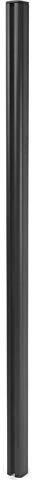 Mendler Alu-Pfosten Sarthe-WPC-Zaun, Pfeiler Pfahl, Stecksystem - 240cm, anthrazit