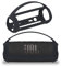 Silicone Cover Case for JBL Flip 6 Portable Bluetooth Speaker, Protective Carrying Case for JBL Clip 6 Speaker Accessories (Only Cover) (Black Cover)