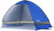 Semptec Urban Survival Technology Pop Up Zelt: Pop-up-Strandzelt für 2 Personen, Belüftung, 200 x 120 x 130 cm, UV50+ (Strandmuschel, Quick-Zelt, Strand Sonnenschutz)