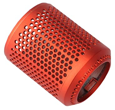 Lveofielygi Filtro esterno per asciugacapelli (rosso) di ricambio compatibile con asciugacapelli Dyson Supersonic HD03 HD07 HD08, attacco per asciugacapelli