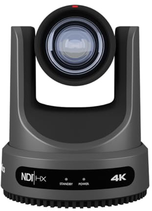 PTZOptics Move 4K 12X Optical Zoom Camera - Grey (Grey)