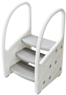 3 Stufen Kinder Tritthocker Trittschemel für Kinder Badhocker Küchenhelfer Leiter rutschfest Toilettenhilfe