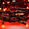 HOVUK 20 LEDs Christmas Tree Fairy Lights - 30CM Cable Wire, Red Xmas String Lights Battery Operated, Lights for Indoor Home Bedroom Wedding Decorations