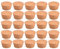 Acan Tradineur - Pack de 25 tapones de corcho para botellas - Forma de Cono - Ideal paragarrafas, botes, frascos, bar, restaurante, vino, aceite - 5 Packs de 5 corchos - 3,3 x 2,9 x 1,8 cm
