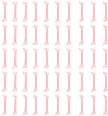 Ieron 50 pz Portatovaglioli di Carta a Farfalla, Fibbia per tovaglioli di Carta a Farfalla, Decorazioni da Tavola per Feste di Compleanno per Banchetti di Nozze (Rosa)