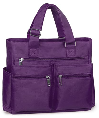VOLGANIK ROCK Damen Handtasche Arbeitstasche - 15.6zoll Laptoptasche Nylon Wasserabweisend Gross