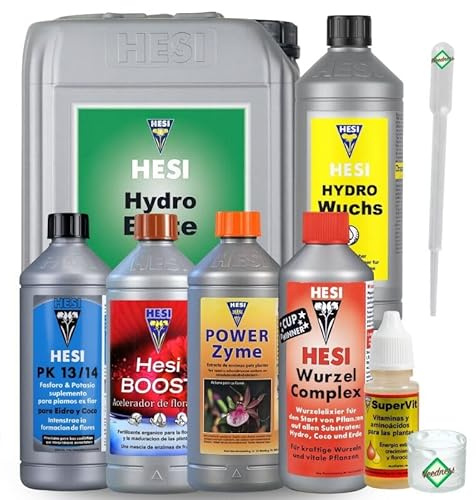 Weedness Hesi Hydro Dünger Starter Set Advanced - Grow Kit Naturdünger Anbau Indoor Outdoor