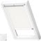 VELUX Original Solar Powered Blackout Roller Blind (DSL), White Frame, FK04, White