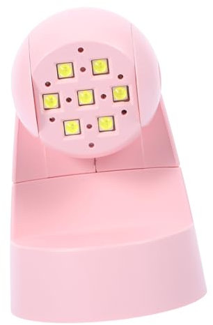 NIYANGLE Nail Lamp Compact Nail Polishing Light Portable and Lightweight for Manicure Energy Efficient Design for Home and Salon Use Safe and Construction