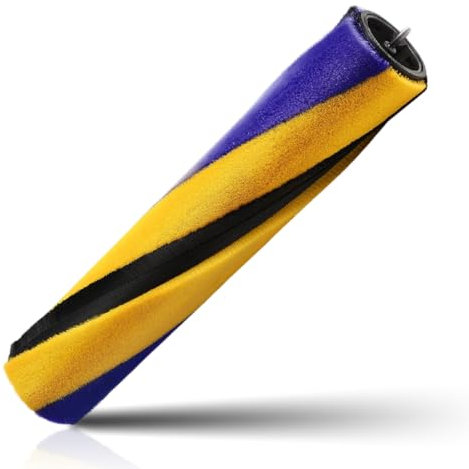 shepanyi Cepillo de Aspirador para Dyson V12 Detect Slim, Accesorio de Cepillo para Suelos con Tiras de Cepillo Amarillas y Azules, Pinceles de Repuesto Lavable para aspiradora