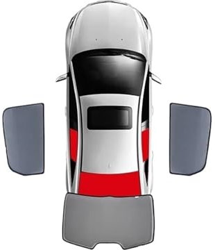 AKFMKSN car window sun shade For Skoda For Yeti 5L 2009-2017 / Magnetic Car Sunshade Shield Front Windshield Blind Curtain Rear Side Window Sun Shade Sun shades car windows(3PCS)