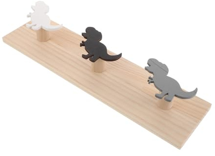 SOLUSTRE Dinosaurier-wandhaken Für Badezimmer Duschhandtuchhaken Dekorativer Wandhaken Schlüsselhalter Für Wand Tierhuthaken Wandmontage Für Kinderzimmer Handtuch-wandhaken Badezimmer-aufhä