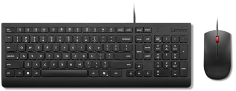 Lenovo Essential Wired Combo Black US English