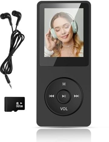 32Go Lecteur MP3 Bluetooth 5.3, Lecteur Musical sans Perte HiFi