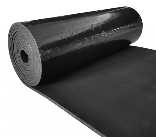 20mm Dämmmatte Auto, 150x30cm Schallschutzmatte Dämmung Selbstklebend Neopren Schaumstoffrolle, Schallschutz Matte Schaumstoff Selbstklebend für Isolierung Schalldämmung Stoßdämpfung Wasserdicht